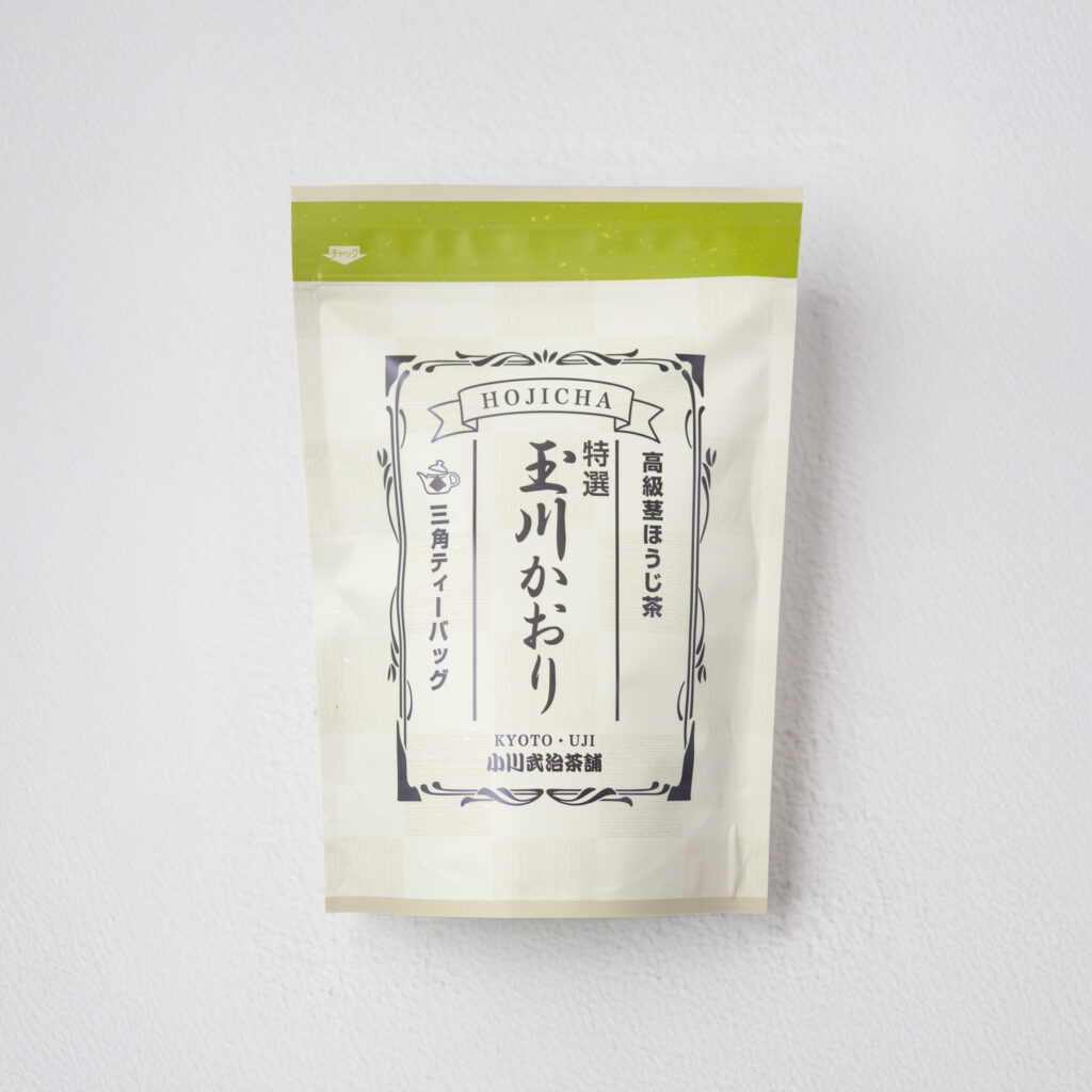 特選玉川かおりティーバッグ5g×15ヶ ほうじ茶の商品画像です。画像をクリックしていただくと、ネットショップのこちらのお茶のページに遷移します。